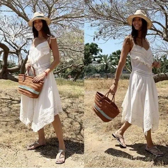 Zadig & Voltaire Rilli Ruffle Lace Dress Size Small - Picture 9 of 9